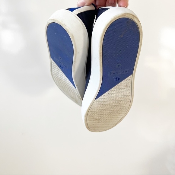 Rothy’s The Original Slip On Sneaker in Navy - Picture 7 of 10